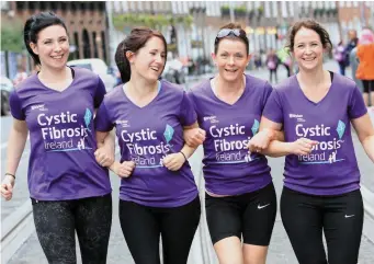  ??  ?? Sarah McDonald, Yvonne Russell, Karen Collier and Brenda Parr