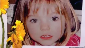 ??  ?? Maddie desapareci­ó el 7 de mayo de 2007 y se presume que fue raptada, violada y asesinada.