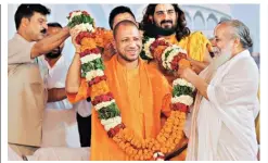  ??  ?? The report card for the two years of the Yogi Adityanath government has been mixed