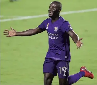 ?? STEPHEN M. DOWELL/ORLANDO SENTINEL ?? Orlando City forward Benji Michel is thriving in his new role after shifting from striker to winger.