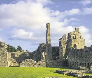  ?? CADW /CROWN COPYRIGHT ?? Coity Castle in Bridgend