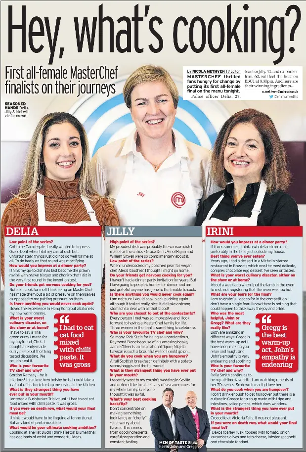 Hey, what’s cooking? - PressReader