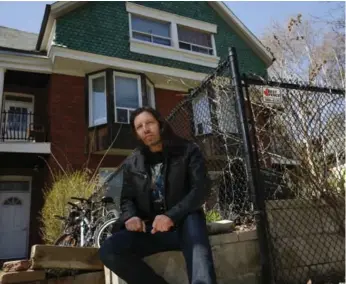  ?? RENÉ JOHNSTON/TORONTO STAR ?? Trevor Hardy credits safe, stable housing with allowing him to become self-sufficient and able to plan for his future.