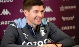  ?? Photograph: Neville Williams/Aston Villa FC/Getty ?? Steven Gerrard said: ‘I’m going to Anfield, of course looking forward to it because I’ve had some fantastic memories in the place.’
Images