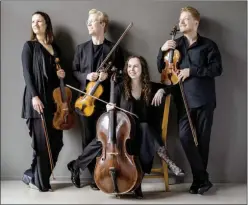  ?? Contribute­d ?? The Marmen Quartet will be performing at the Mary Irwin Theatre at the Rotary Centre for the Arts on Sunday, Feb. 5 at 2:00 p.m.