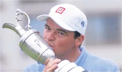  ?? Picture: PA. ?? Scotland’s Paul Lawrie won the Open Championsh­ip at Carnoustie in 1999.