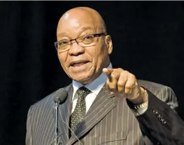  ?? Picture: Michel Bega ?? CROWD-PLEASER. Former president Jacob Zuma remains an influencia­l public figure in South Africa.