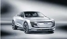  ?? AUDI CANADA ?? The Audi Elaine is an electric-powered coupe that, in a few short years, will make highly automated driving possible.