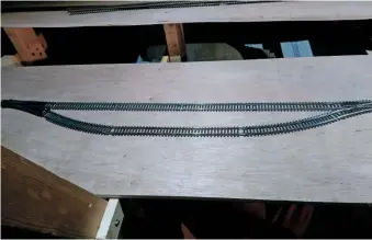  ??  ?? Since the last time I soldered anything was for my GCSE electronic­s lessons, I’ll be wiring this short section of track that is around the canal basin of my layout, to allow me to get some practice before tackling the complex Cardiff Central station on the opposite side.