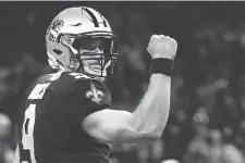  ?? BUTCH DILL / THE ASSOCIATED PRESS ?? New Orleans quarterbac­k Drew Brees has the Saints primed to take their Nfl-best 13-2 mark into the playoffs.