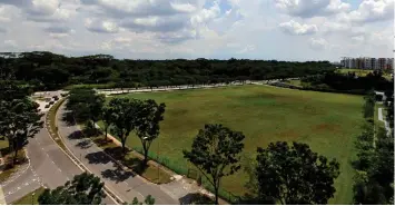  ?? ?? The government land sale site at Yishun Avenue 9 that will be launched as the 617-unit executive condo North Gaia