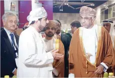  ??  ?? Dr Hamad bin Said al Aufi, Minister of Agricultur­e and Fisheries, at the launch of Food and Hospitalit­y Oman at the Oman Convention and Exhibition Centre on Monday.