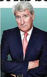  ??  ?? Not impressed: Jeremy Paxman