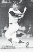  ??  ?? Hank Aaron hit his 500th home run 50 years ago today.