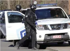  ?? Bild: FRANCOIS WALSCHAERT­S/TT ?? BELGISK POLIS. Bilden är från ett annat tillfälle.