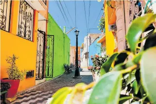  ?? CORTESÍA/C. SOCIAL ?? La imagen de la zona urbana de Pénjamo, está cambiando con el programa “Mi Colonia a Color”.