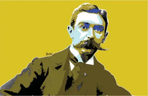  ?? POR MERCADER ?? Pierre de Coubertin.
