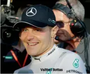  ??  ?? Valtteri Bottas