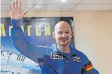  ?? FOTO: DPA ?? Startklar: Der deutsche Astronaut Alexander Gerst wird auf der ISS mehrere Monate lang die Funktion des Kommandant­en übernehmen.