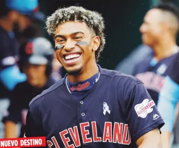  ?? Archivo / AP ?? Tras ser canjeado a los Mets, se anticipa que Francisco Lindor firme una extensión de contrato con el equipo, ya que será elegible a la agencia libre al terminar esta temporada. NUEVO DESTINO