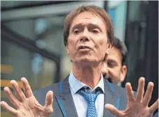  ?? FOTO: DPA ?? Cliff Richard hat den Rechtsstre­it gegen die BBC gewonnen.