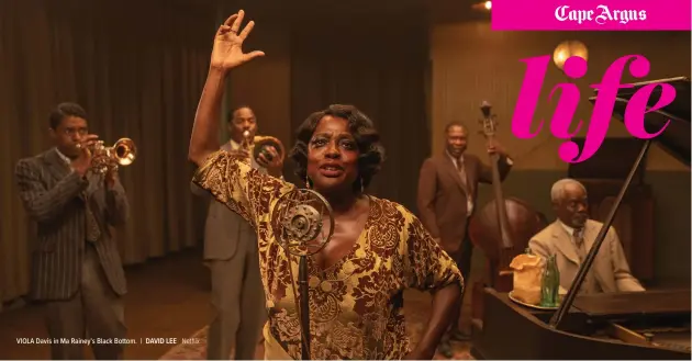  ?? | DAVID LEE Netflix ?? VIOLA Davis in Ma Rainey’s Black Bottom.