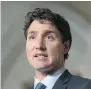  ??  ?? Justin Trudeau