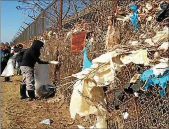  ?? TRASH CLEANUP PHOTO PROVIDED BY DEP ??