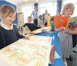  ?? Picture: Phil Hannah. ?? Children having fun at a Gaelic medium unit in Perth.