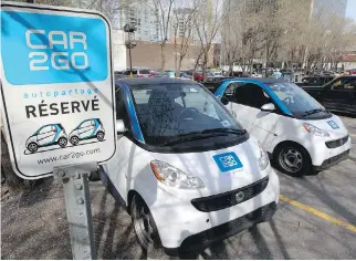  ?? JOHN MAHONEY/FILES ?? Car2go Montreal general manager Jérémi Lavoie says the city has been so uncommunic­ative about its plans for car-sharing that his company has had to freeze investment plans in Montreal.