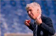  ?? AFP ?? Gian Piero Gasperini, 60 anni, allenatore dell’Atalanta