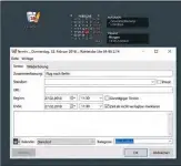  ??  ?? Rainlendar ist ein Kalender mit Aufgaben und Terminen, der auf dem Desktop liegt.