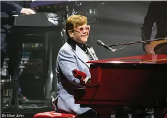  ?? ?? Sir Elton John