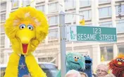  ??  ?? Sesame Street’s Big Bird.