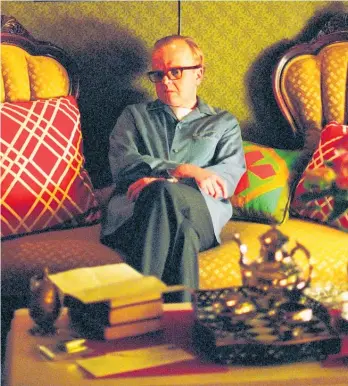  ??  ?? Toby Jones gave a fully immersed performanc­e as the American oddball writer Truman Capote in the movie Infamous.