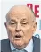  ??  ?? Former New York City mayor Giuliani spent about $900,000 over five months.