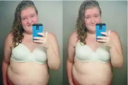 ??  ?? Body positivity: geen schaamte voor ronde vormen. Linksboven: internetar­tieste Arvida Bystrom.