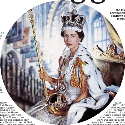  ?? ?? The last Coronation: Elizabeth II in 1953