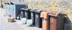  ??  ?? Bin collection­s Overhaul of waste collection­s was voted in last month