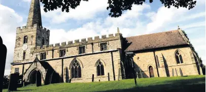  ??  ?? Parish church of St. Mary, East Leake