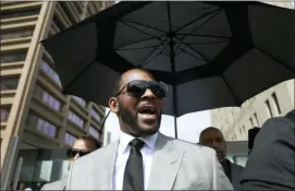  ?? AMR ALFIKY — THE ASSOCIATED PRESS FILE ?? In this Thursday file photo, musician R. Kelly leaves the Leighton Criminal Court building, in Chicago.