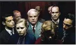  ?? THE WEINSTEIN CO. ?? “The Master” follows a pseudo-religious movement and its leader, Lancaster Dodd, played by Philip Seymour Hoffman, center.