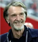  ?? FOTO: VALERY HACHE/LEHTIKUVA-AFP ?? ■
Miljardäre­n och affärsmann­en Sir Jim Ratcliffe har stora planer för Manchester Uniteds hemmaarena Old Trafford.