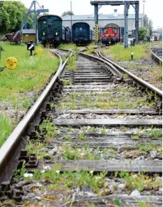  ?? Foto: Silvio Wyszengrad ?? Die Zukunft des historisch­en Bahnparks ist gefährdet.