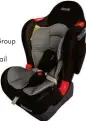  ??  ?? Safeway Embrace Group 0+/1/2 (0–25kg), R1 699.99, baby retail stores