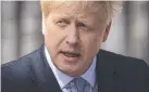  ??  ?? LEADER: Boris Johnson has been named new British Prime Minister.