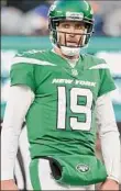  ?? ?? Icon Sportswire via Getty Images The Jets announced Joe Flacco as their starter ahead of Sunday’s game against the Dolphins.