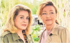  ?? FOTO: DPA ?? Catherine Deneuve und Catherine Frot spielen die Hauptrolle­n.