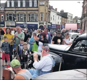  ??  ?? Thousands turned out once again for last year’s Loughborou­gh Car Show, held in the centre of town, on Father’s Day.