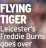  ?? Leicester’s Freddie Burns goes over ?? FLYING TIGER